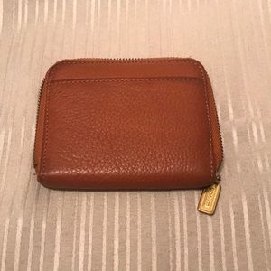 Coach Brown Leather Wallet
